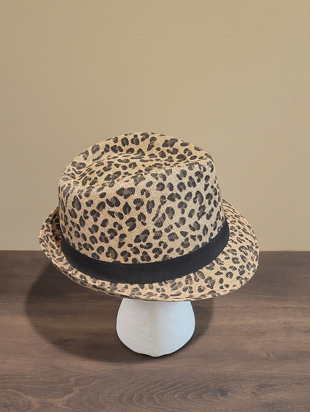 Rue21 Leopard Print Brim Hat with Black Interior